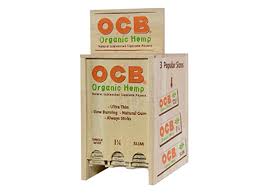 OCB Organic Hemp Rolling Paper 3 Box Display