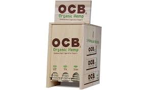OCB Organic Hemp 3 Box Display/MOD