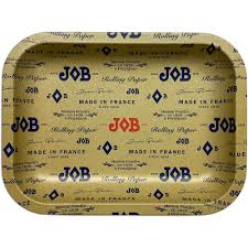 JOB Metal Tray Gold Small