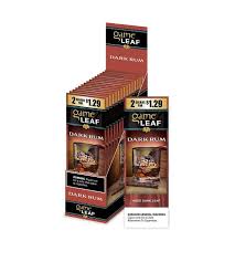 GAME LEAF  2-$1.29 DARK RUM 