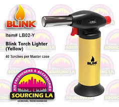 BLINK TORCH LIGHTER LB02 YELLOW