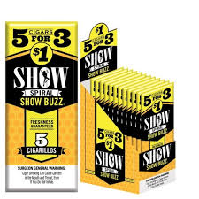 SHOW CIGARILLOS PINEAPPLE BUZZ 5 FOR $1