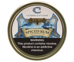 COBBLESTONE SPICED RUM  PIPE TOB 1.5OZ TIN