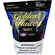 GOLDEN HARVEST SELECT BLUE PIPE TOBACCO  6OZ.