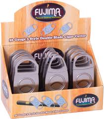 3 STYLE STAINLESS STEEL CIGAR CUTTER 56 GAUGE