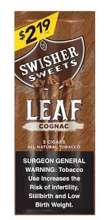 SWISHER SWEET LEAF COGNAC $2.19