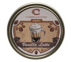 COBBLESTONE VANILLA LATTE   PIPE TOB 1.5OZ TIN