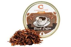 COBBLESTONE CAFE BLACK COFFEE PIPE TOB 1.5OZ TIN