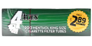 4Aces Pre-Priced 2.89 Menthol King Size - 200Ct