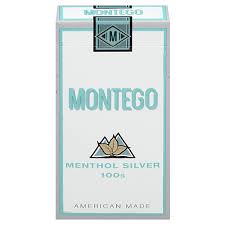 MONTEGO MENTHOL SILVER 100S BOX
