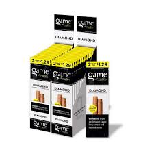 GAME 2/1.29  DIAMOND CIGARILLOS