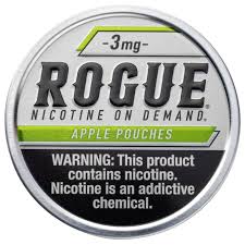 ROGUE APPLE 3MG POUCHES 5CT