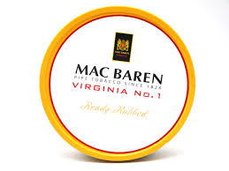 MAC BAREN VIRGINIA NO. 1 PIPE TOBACCO 3.5OZ TIN