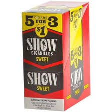 SHOW CIGARILLOS SWEET 5 FOR $1