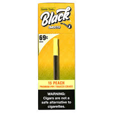 Good Times Black Smooth 69¢ Pre-Price Peach
