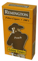Good Times Remington Peach Filtered Cigars