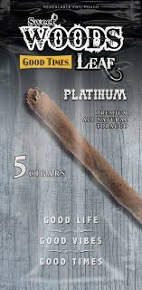 Good Times Sweet Woods Leaf Platinum